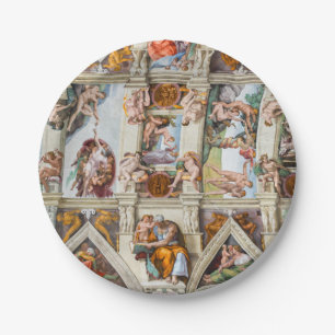 Sixtinische Kapelle Michelangelo - Vatikan, Rom, I Pappteller