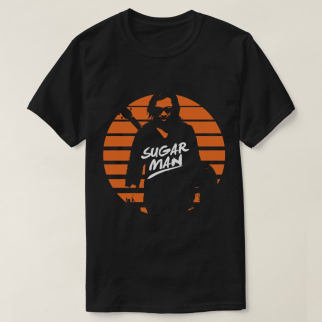 Sixto Rodriguez - Sugar Man Classic T - Shirt (Design vorne)