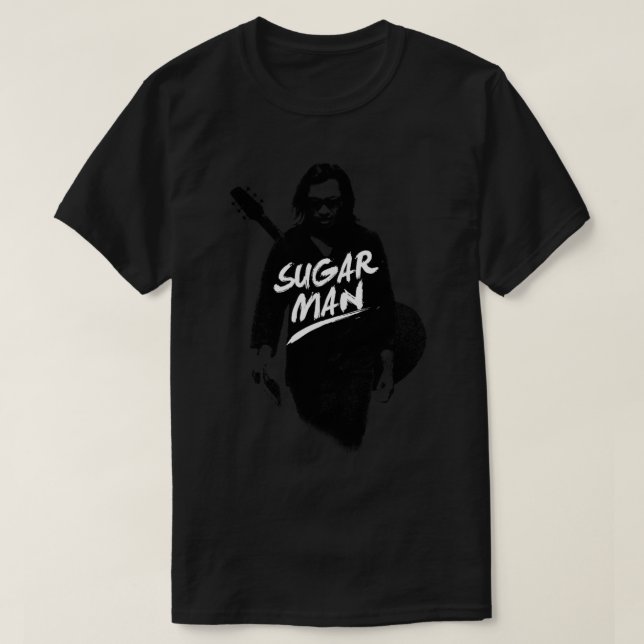 Sixto Rodriguez Sugar Man Essential T - Shirt (Design vorne)