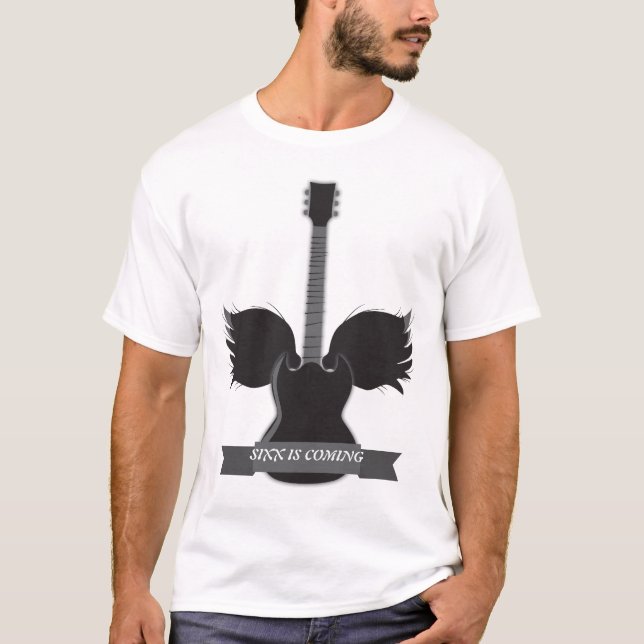 Sixx Gitarren-T - Shirt (Vorderseite)