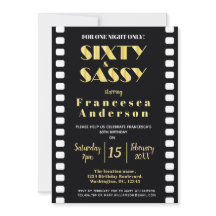 Sixy & Sassy Chic Black Gold 1920er Film Thema