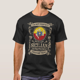 Sizilianische Fahne Proud Sicilians Men & Women 1 T-Shirt