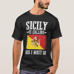 Sizilianische Flagge Sicily T-Shirt