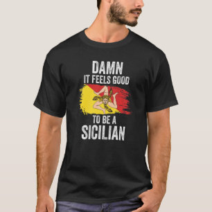 Sizilianische Flagge T-Shirt