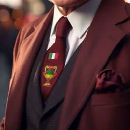 Sizilianische italienische Karten Ace of Cups Burg Krawatte