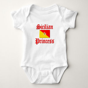 Sizilianische Prinzessin Baby Strampler