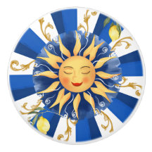 sizilianische Sonne, Majolika, Zitrone,