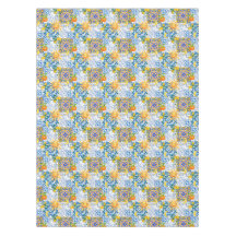 sizilianische Sonne, Zitrone, Majolika, Tischläufe