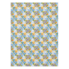 sizilianische Sonne, Zitrone, Majolika, Tischläufe Tischdecke