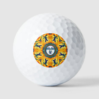 Sizilianische Sonnen-Gesicht-Golfbälle Golfball