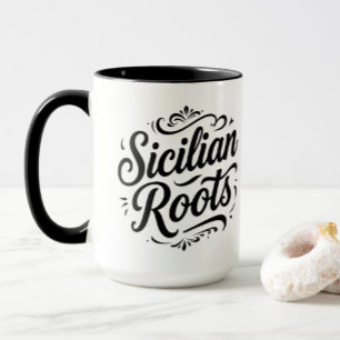 Sizilianische Wurzeln – Elegante italienische Heri Tasse