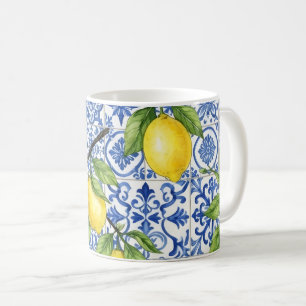 Sizilianische Zitrone Kaffeetasse