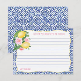 Sizilianische Zitronen Rosa Blume Ratschlag für di Einladung