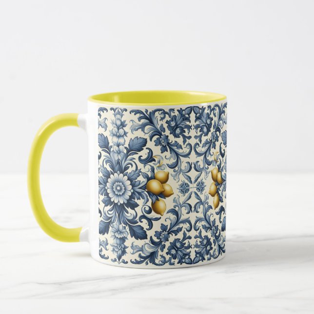 Sizilianische Zitronen Tasse (Links)
