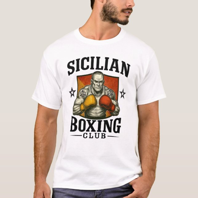Sizilianischer Boxing-T - Shirt (Vorderseite)