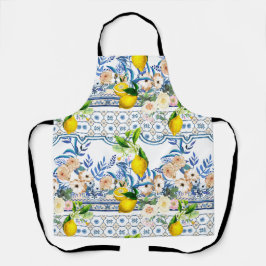 sizilianischer Stil, sommerliche Kunst Schürze