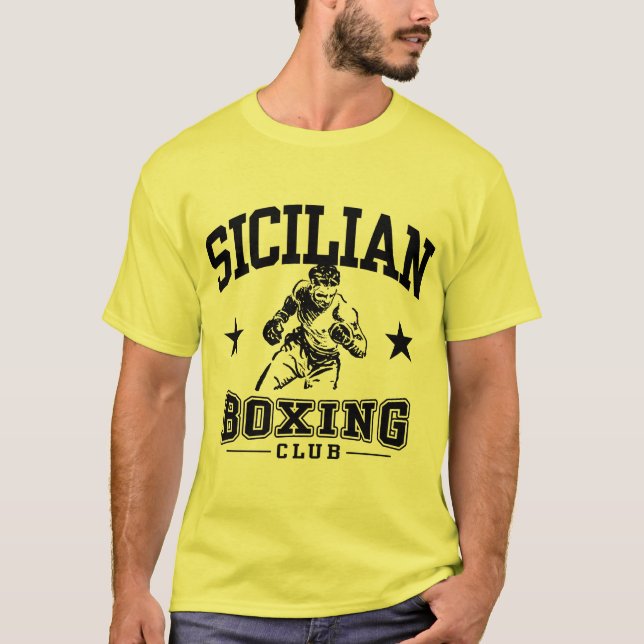 Sizilianisches Boxing T-Shirt (Vorderseite)