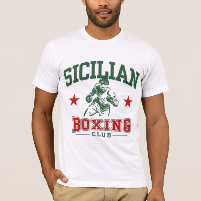 Sizilianisches Boxing T-Shirt (Vorderseite)