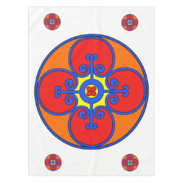 Sizilianisches Mittelmeer-Design Tischdecke