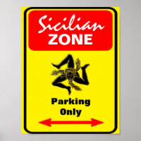Sizilianisches Parkzeichen