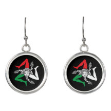 Sizilianisches Trinacria Medusa Emblem italienisch