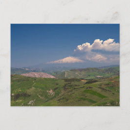Sizilien - Ätna-Postkarte zerstören Postkarte