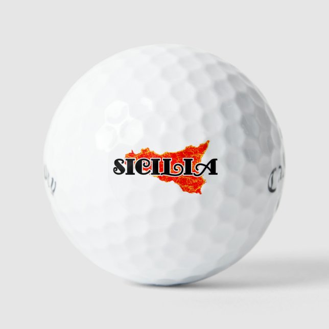 Sizilien Golfball (Vorderseite)