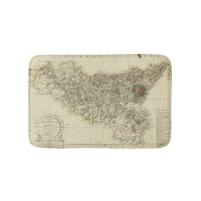 Sizilien, Italien Badematte (Vorderseite)