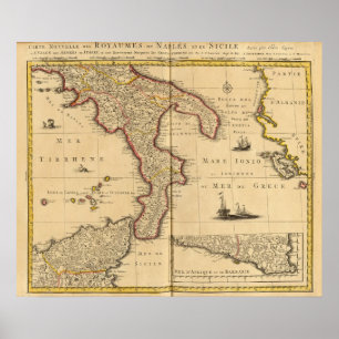 Sizilien Italien Poster