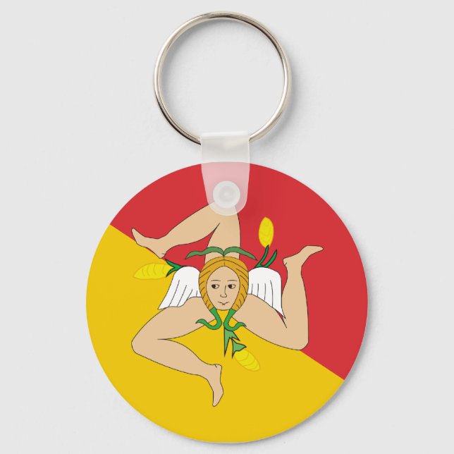 Sizilien, Italien Schlüsselanhänger (Vorderseite)