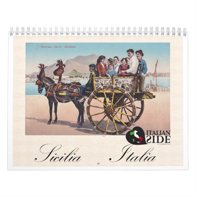 Sizilien - Italienischer Kalender (Titelbild)
