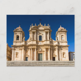 Sizilien - Kathedrale Noto Postkarte
