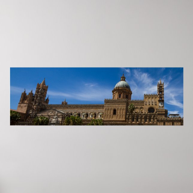 Sizilien - Kathedrale von Palermo Poster (Vorne)