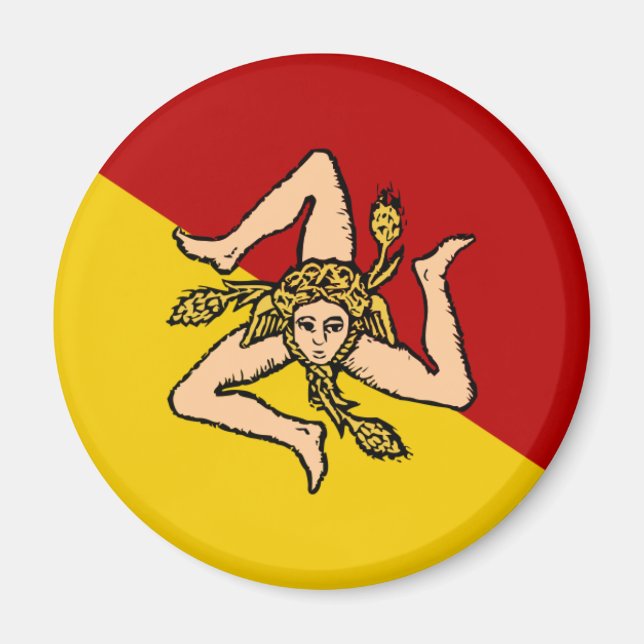 Sizilien Magnet (Vorne)