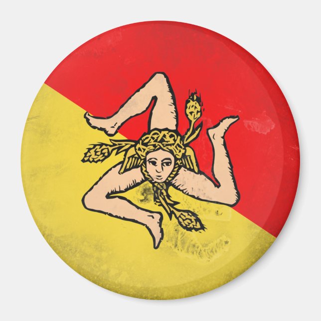 Sizilien Magnet (Vorne)