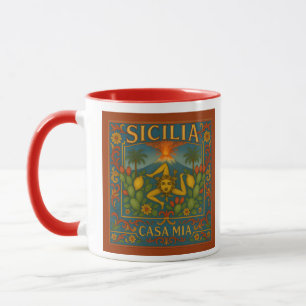 Sizilien Mein Zuhause Tasse