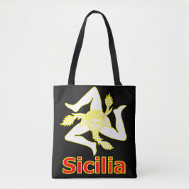 Sizilien mit Trinacria-Symbol T-Shirt