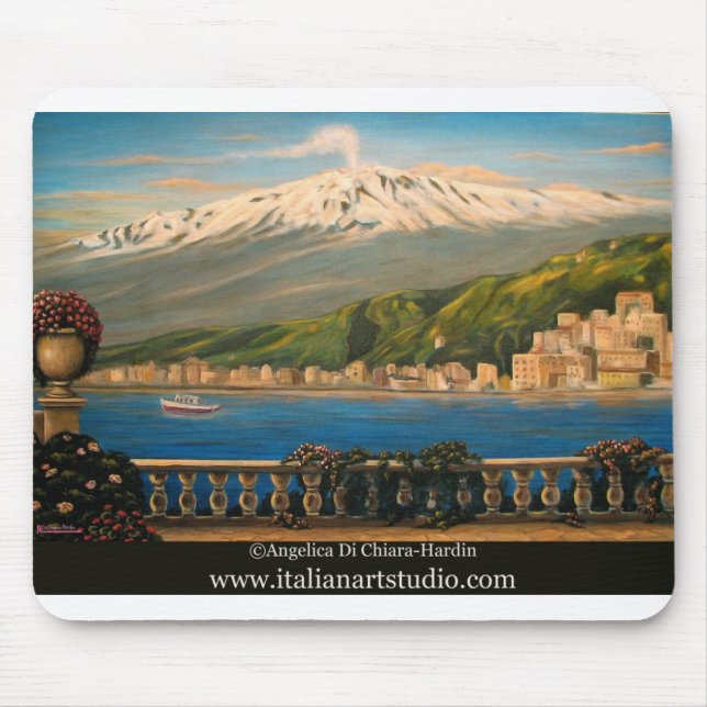 Sizilien Mousepad (Vorne)