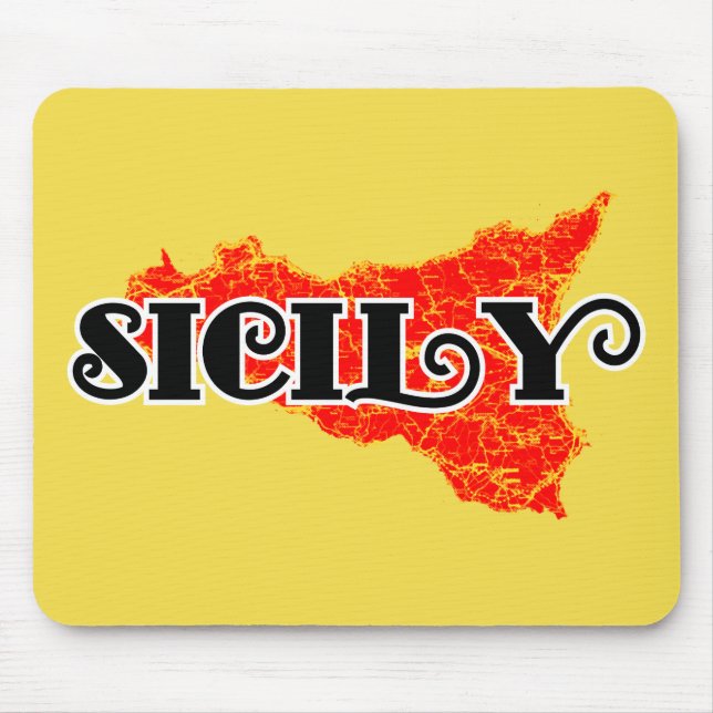 Sizilien Mousepad (Vorne)