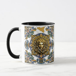 Sizilien Sizilianisches Muster Tasse