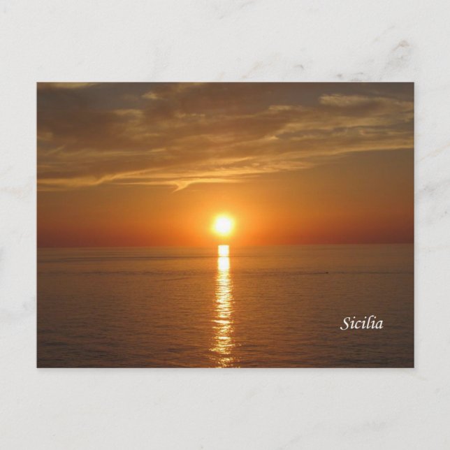 Sizilien - Sizilien Postkarte (Vorderseite)