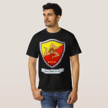 Sizilien/Sizilien-Wappen Personalisierbares T-Shir