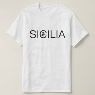 Sizilien und Trinacria T-Shirt