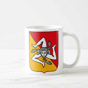 Sizilien-Wappen Tasse