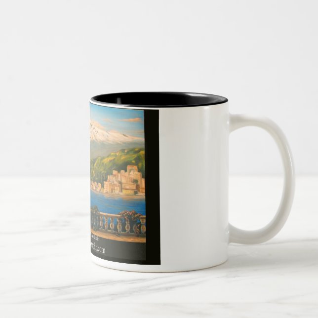 Sizilien Zweifarbige Tasse (Rechts)
