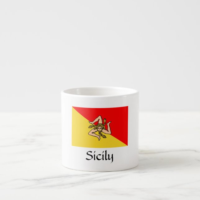 SizilienDemitasseespresso-Tasse Espressotasse (Vorderseite)