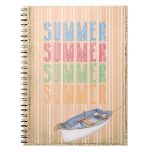 Sizzling Summer Vibes Notizblock