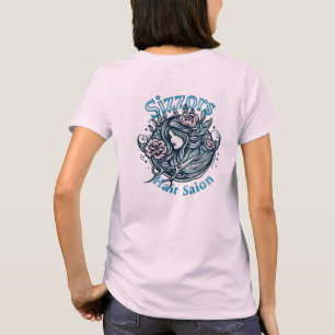 Sizzors Hair Salon Logo T - Shirt