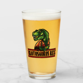 SJ Slotosaurus Rex Pintglas Glas