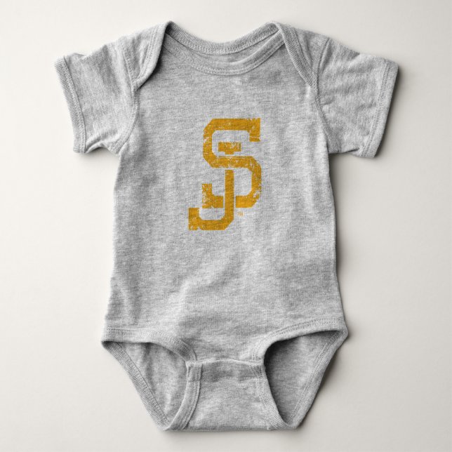 SJ Spartans Baby Strampler (Vorderseite)